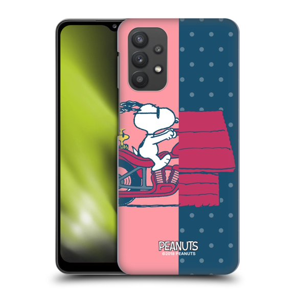 Head Case Designs Officially Licensed Peanuts Halfs And Laughs Snoopy & Woodstock Hard Back Case Compatible with Samsung Galaxy A32 5G / M32 5G (2021)