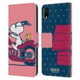 thumbnail image 1 of Head Case Designs Officially Licensed Peanuts Halfs And Laughs Snoopy & Woodstock Leather Book Wallet Case Cover Compatible with Apple iPhone XR, 1 of 6