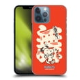 thumbnail image 1 of Head Case Designs Officially Licensed Peanuts Oriental Snoopy Dancing Hard Back Case Compatible with Apple iPhone 13 Pro Max, 1 of 7
