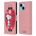 thumbnail image 1 of Head Case Designs Officially Licensed Peanuts Oriental Snoopy Lantern Leather Book Wallet Case Cover Compatible with Apple iPhone 14 Plus, 1 of 6
