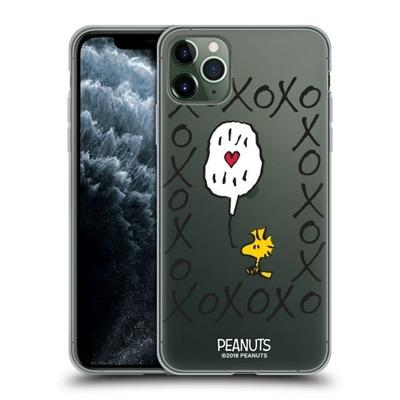 Head Case Designs Officially Licensed Peanuts Sealed with A Kiss Woodstock XOXO Soft Gel Case Compatible with Apple iPhone 11 Pro Max