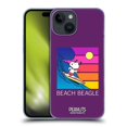 thumbnail image 1 of Head Case Designs Officially Licensed Peanuts Snoopy Aloha Disco Beach Beagle Hard Back Case Compatible with Apple iPhone 15, 1 of 7
