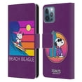 thumbnail image 1 of Head Case Designs Officially Licensed Peanuts Snoopy Aloha Disco Beach Beagle Leather Book Wallet Case Cover Compatible with Apple iPhone 12 / iPhone 12 Pro, 1 of 6