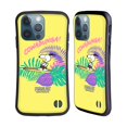 thumbnail image 1 of Head Case Designs Officially Licensed Peanuts Snoopy Aloha Disco Cowabunga! Hybrid Case Compatible with Apple iPhone 13 Pro, 1 of 7