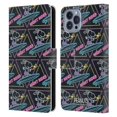 thumbnail image 1 of Head Case Designs Officially Licensed Peanuts Snoopy Aloha Disco Night Rider Leather Book Wallet Case Cover Compatible with Apple iPhone 14, 1 of 6