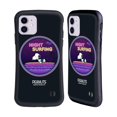 thumbnail image 1 of Head Case Designs Officially Licensed Peanuts Snoopy Aloha Disco Night Surfer Hybrid Case Compatible with Apple iPhone 11, 1 of 7