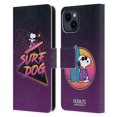 thumbnail image 1 of Head Case Designs Officially Licensed Peanuts Snoopy Aloha Disco Surf Dog Leather Book Wallet Case Cover Compatible with Apple iPhone 15, 1 of 6