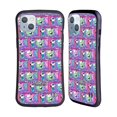 thumbnail image 1 of Head Case Designs Officially Licensed Peanuts Snoopy Aloha Disco Surf Pattern Hybrid Case Compatible with Apple iPhone 14 Plus, 1 of 7