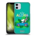 thumbnail image 1 of Head Case Designs Officially Licensed Peanuts Snoopy Aloha Disco Tropical Surf Hard Back Case Compatible with Apple iPhone 11, 1 of 7