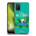 thumbnail image 1 of Head Case Designs Officially Licensed Peanuts Snoopy Aloha Disco Tropical Surf Soft Gel Case Compatible with Samsung Galaxy A03s (2021), 1 of 7