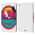 thumbnail image 1 of Head Case Designs Officially Licensed Peanuts Snoopy Boardwalk Airbrush Beach Surf Leather Book Wallet Case Cover Compatible with Apple iPad 9.7 2017 / iPad 9.7 2018, 1 of 6