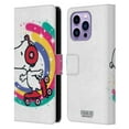thumbnail image 1 of Head Case Designs Officially Licensed Peanuts Snoopy Boardwalk Airbrush Colourful Skating Leather Book Wallet Case Cover Compatible with Apple iPhone 14 Pro Max, 1 of 6