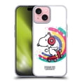 thumbnail image 1 of Head Case Designs Peanuts Snoopy Boardwalk Airbrush Colourful Skating Soft Gel Case for Apple iPhone 15, 1 of 7