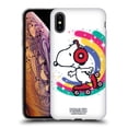 thumbnail image 1 of Head Case Designs Officially Licensed Peanuts Snoopy Boardwalk Airbrush Colourful Skating Soft Gel Case Compatible with Apple iPhone XS Max, 1 of 7