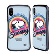 thumbnail image 1 of Head Case Designs Officially Licensed Peanuts Snoopy Boardwalk Airbrush Colourful Sunglasses Hybrid Case Compatible with Apple iPhone XR, 1 of 7