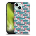 thumbnail image 1 of Head Case Designs Officially Licensed Peanuts Snoopy Boardwalk Airbrush I Love Pattern Hard Back Case Compatible with Apple iPhone 13 Mini, 1 of 7