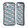 thumbnail image 1 of Head Case Designs Officially Licensed Peanuts Snoopy Boardwalk Airbrush I Love Pattern Hybrid Case Compatible with Apple iPhone 14, 1 of 7