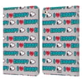 thumbnail image 1 of Head Case Designs Officially Licensed Peanuts Snoopy Boardwalk Airbrush I Love Pattern Leather Book Wallet Case Cover Compatible with Apple iPad 9.7 2017 / iPad 9.7 2018, 1 of 6