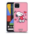 thumbnail image 1 of Head Case Designs Officially Licensed Peanuts Snoopy Boardwalk Airbrush XOXO Soft Gel Case Compatible with Google Pixel 4, 1 of 7