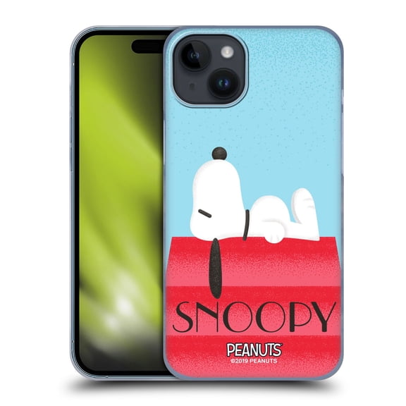 Head Case Designs Officially Licensed Peanuts Snoopy Deco Dreams House Hard Back Case Compatible with Apple iPhone 15 Plus