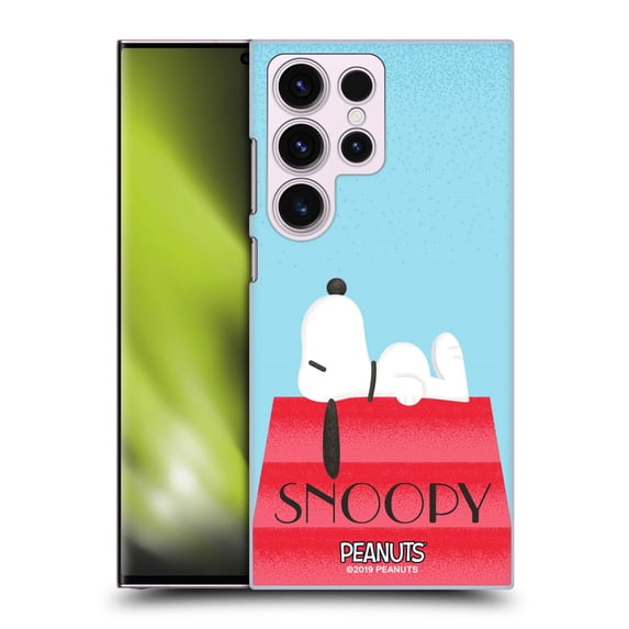 Head Case Designs Officially Licensed Peanuts Snoopy Deco Dreams House Hard Back Case Compatible with Samsung Galaxy S23 Ultra 5G