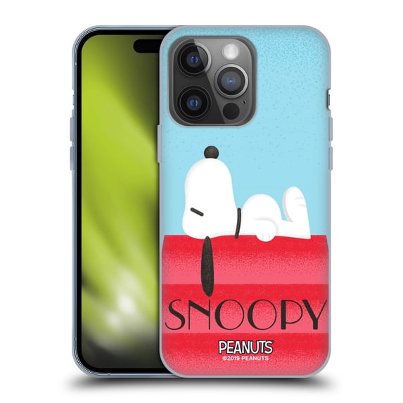 Head Case Designs Officially Licensed Peanuts Snoopy Deco Dreams House Soft Gel Case Compatible with Apple iPhone 14 Pro