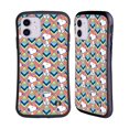 thumbnail image 1 of Head Case Designs Officially Licensed Peanuts Snoopy Deco Dreams Orange Pattern Hybrid Case Compatible with Apple iPhone 11, 1 of 7