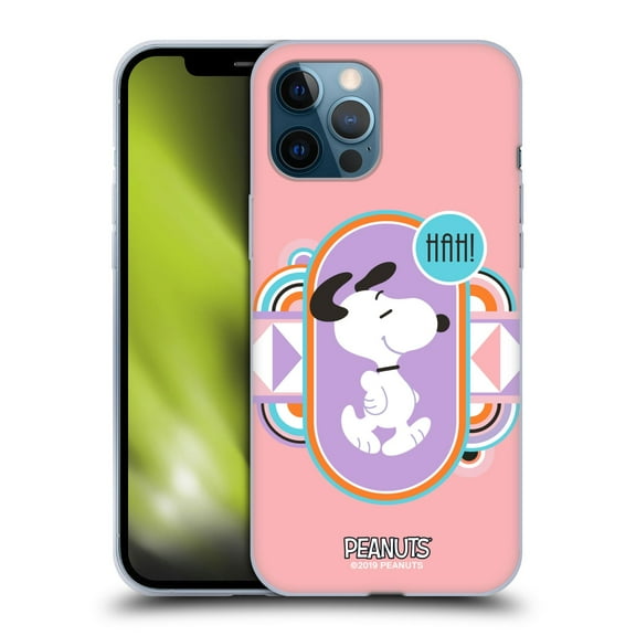 Head Case Designs Officially Licensed Peanuts Snoopy Deco Dreams Pastels Soft Gel Case Compatible with Apple iPhone 12 Pro Max