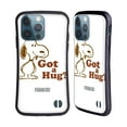 thumbnail image 1 of Head Case Designs Officially Licensed Peanuts Snoopy Hug Got A Hug Hybrid Case Compatible with Apple iPhone 13 Pro, 1 of 7