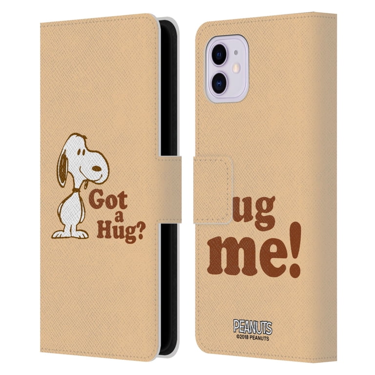 Head Case Designs Officially Licensed Peanuts Snoopy Hug Got A Hug Leather Book Wallet Case Cover Compatible with Apple iPhone 11 - Walmart.com Head Case Designs Officially Licensed Peanuts Snoopy Hug Got A Hug Leather Book Wallet Case Cover Compatible with Apple iPhone 11 - Walmart.com