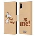 thumbnail image 1 of Head Case Designs Officially Licensed Peanuts Snoopy Hug Got A Hug Leather Book Wallet Case Cover Compatible with Apple iPhone XR, 1 of 6