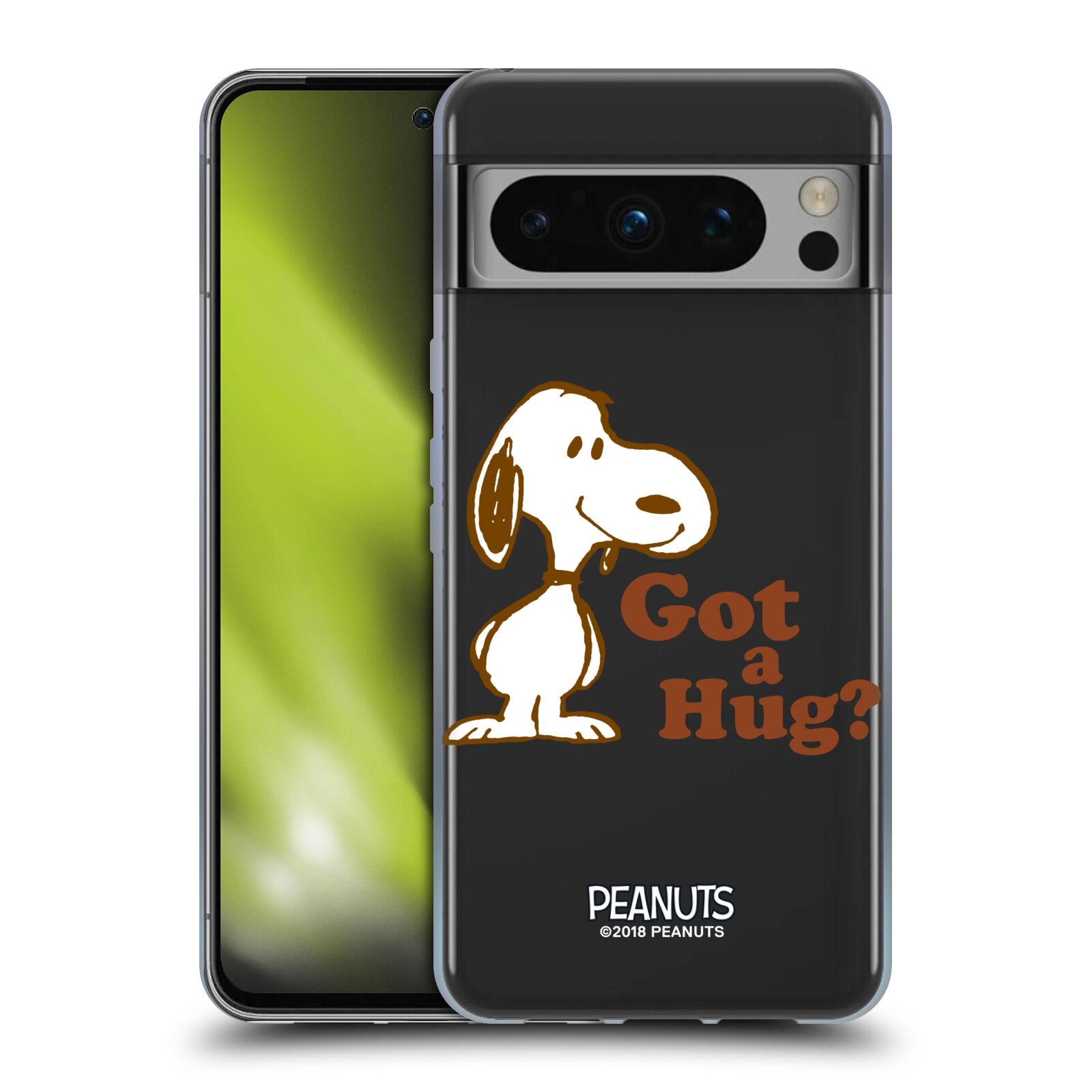 Head Case Designs Officially Licensed Peanuts Snoopy Hug More Soft Gel Case  Compatible with Google Pixel 8