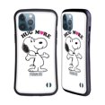 thumbnail image 1 of Head Case Designs Officially Licensed Peanuts Snoopy Hug More Hybrid Case Compatible with Apple iPhone 12 Pro Max, 1 of 7