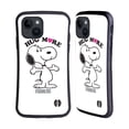 thumbnail image 1 of Head Case Designs Officially Licensed Peanuts Snoopy Hug More Hybrid Case Compatible with Apple iPhone 15, 1 of 7