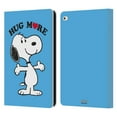 thumbnail image 1 of Head Case Designs Officially Licensed Peanuts Snoopy Hug More Leather Book Wallet Case Cover Compatible with Apple iPad Air 2 (2014), 1 of 6