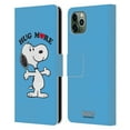 thumbnail image 1 of Head Case Designs Officially Licensed Peanuts Snoopy Hug More Leather Book Wallet Case Cover Compatible with Apple iPhone 11 Pro Max, 1 of 6
