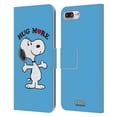 thumbnail image 1 of Head Case Designs Officially Licensed Peanuts Snoopy Hug More Leather Book Wallet Case Cover Compatible with Apple iPhone 7 Plus / iPhone 8 Plus, 1 of 6