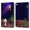 thumbnail image 1 of Head Case Designs Officially Licensed Peanuts Snoopy Space Cowboy Nebula Balloon Woodstock Leather Book Wallet Case Cover Compatible with Apple iPad 9.7 2017 / iPad 9.7 2018, 1 of 6