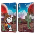 thumbnail image 1 of Head Case Designs Officially Licensed Peanuts Snoopy Space Cowboy Nebula Ranger Leather Book Wallet Case Cover Compatible with Apple iPad 9.7 2017 / iPad 9.7 2018, 1 of 6