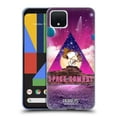 thumbnail image 1 of Head Case Designs Officially Licensed Peanuts Snoopy Space Cowboy Nebula Triangle Soft Gel Case Compatible with Google Pixel 4, 1 of 7