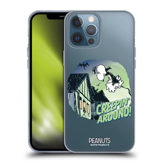 Head Case Designs Officially Licensed Peanuts Spooktacular Snoopy Vampire Soft Gel Case Compatible with Apple iPhone 13 Pro Max