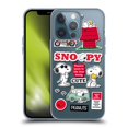 thumbnail image 1 of Head Case Designs Officially Licensed Peanuts Trends Snoopy Sticker Print Soft Gel Case Compatible with Apple iPhone 13 Pro, 1 of 7