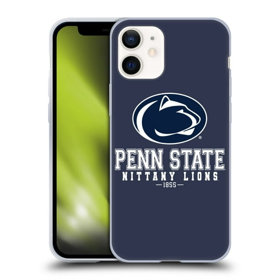 Head Case Designs Officially Licensed Pennsylvania State University PSU Pennsylvania State Art 1855 Soft Gel Case Compatible with Apple iPhone 12 Mini