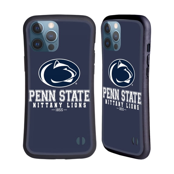Head Case Designs Officially Licensed Pennsylvania State University PSU Pennsylvania State Art 1855 Hybrid Case Compatible with Apple iPhone 13 Pro Max
