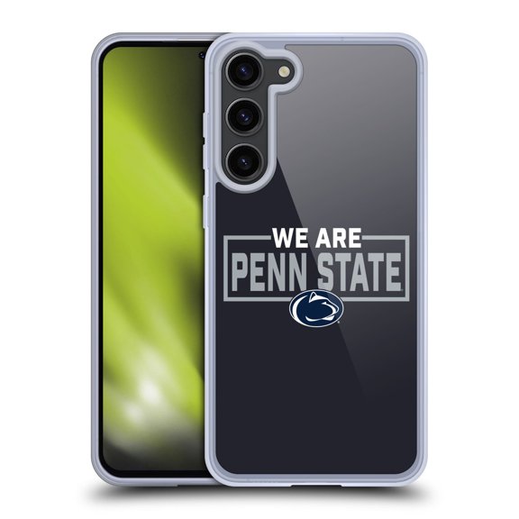 Head Case Designs Pennsylvania State University PSU Pennsylvania State Art We Are Penn State 3 Soft Gel Case for Samsung Galaxy S23+ 5G