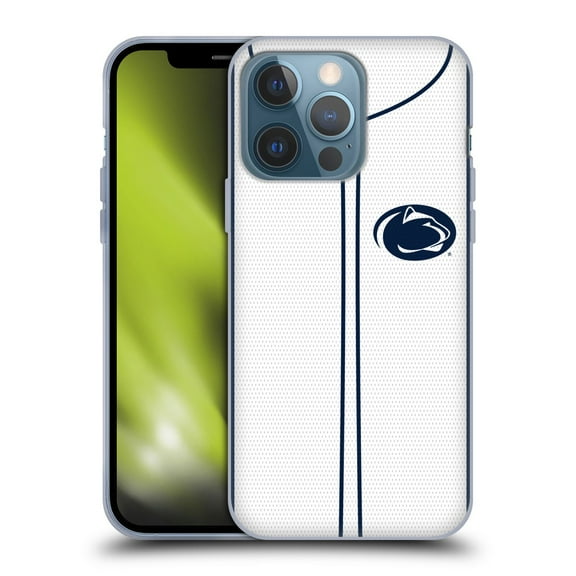 Head Case Designs Officially Licensed Pennsylvania State University PSU The Pennsylvania State University Baseball Jersey Gel Case Compatible with Apple iPhone 13 Pro