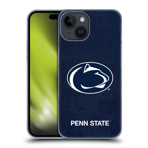 Head Case Designs Officially Licensed Pennsylvania State University PSU The Pennsylvania State University Distressed Look Hard Back Case Compatible with Apple iPhone 15