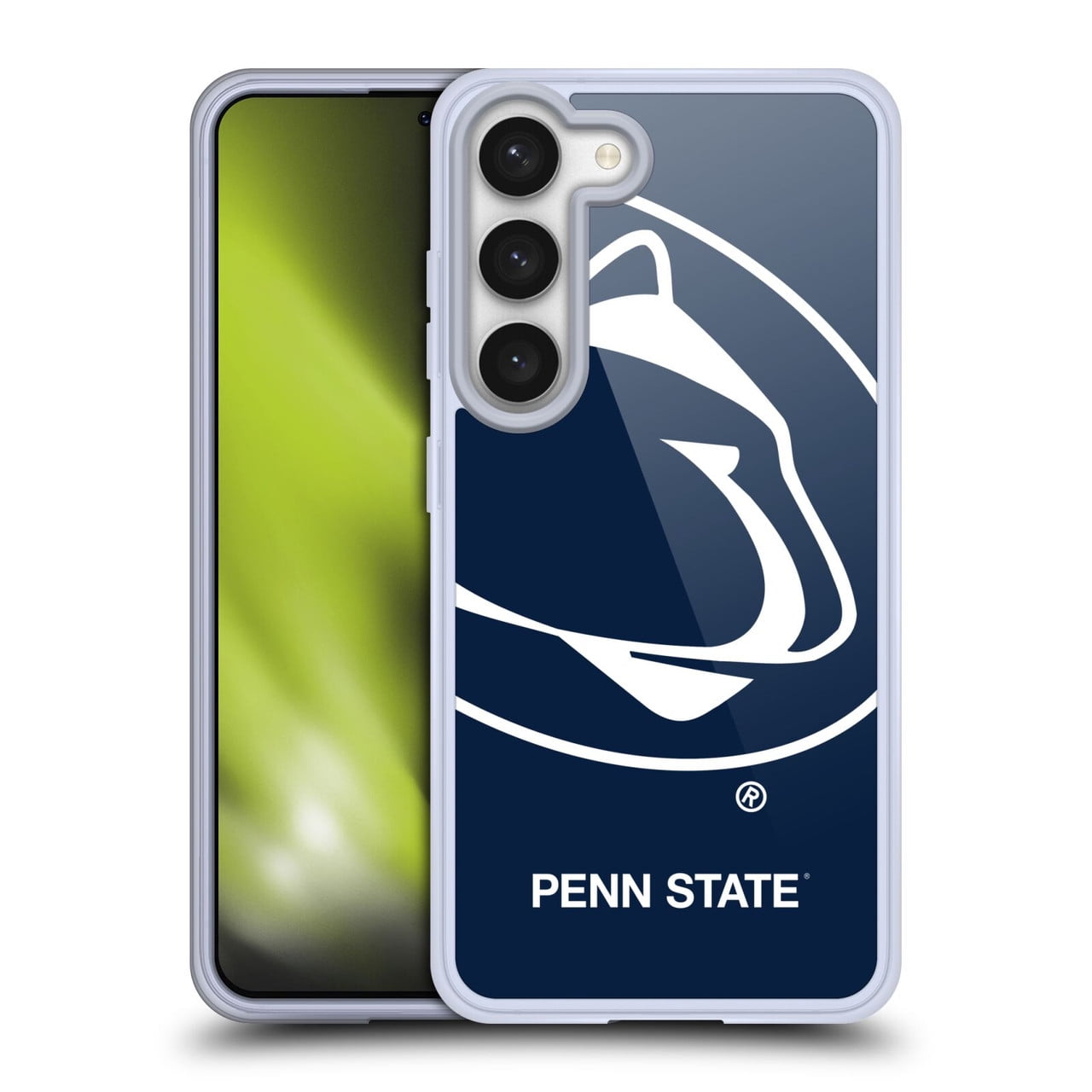Head Case Designs Pennsylvania State University PSU The Pennsylvania State University Oversized Icon Soft Gel Case for Samsung Galaxy S23 5G