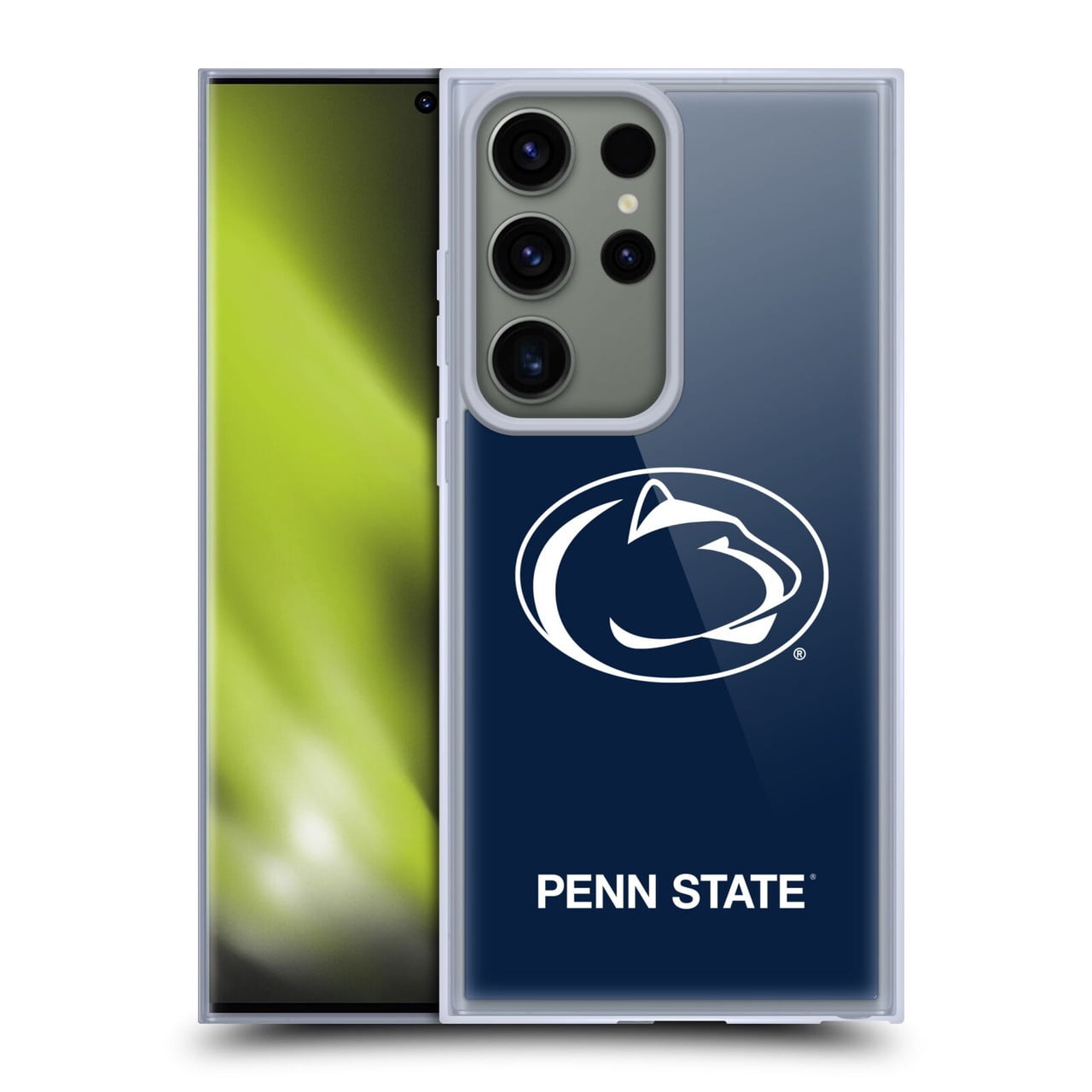Head Case Designs Pennsylvania State University PSU The Pennsylvania State University Plain Soft Gel Case for Samsung Galaxy S23 Ultra 5G