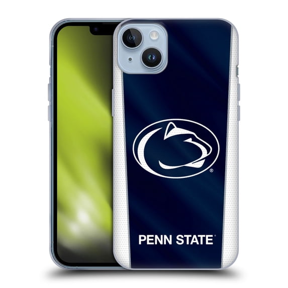 Head Case Designs Officially Licensed Pennsylvania State University PSU The Pennsylvania State University Banner Soft Gel Case Compatible with Apple iPhone 14 Plus